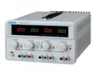 0-30V,0-5A雙路可調(diào)，單路 5V/3A 固定輸出,兩路通過開關(guān)在機(jī)器內(nèi)部自動連接成串并聯(lián)模式，無需外部連線.串聯(lián)模式下可構(gòu)成正負(fù)電源輸出.雙色四 LED 數(shù)字顯示電壓,電流. 
