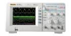DS1022C混合信號(hào)數(shù)字示波器;帶寬:25 MHz;2通道,實(shí)時(shí)采樣率400 MSa/s，等效采樣率高達(dá)25 GSa/s;存儲(chǔ)深度:1M采樣點(diǎn)（單通道），512K采樣點(diǎn)（雙通道）;彩色液晶顯示
