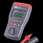  TES-3660自動換檔絕緣測試器.大型 LCD 雙數(shù)字顯示及模擬指示。250V 、 500V 、 1000V 三種測試電壓，測量絕緣電阻。4000MΩ 絕緣測試可自動切換至電壓測量確保安全性。   