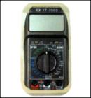 YF-3503  數(shù)字萬用表,LCD:3 1/2數(shù)位,20mm高,最大讀數(shù)1999,極向指示:負(fù)值輸入時,自動顯示"一"符號,過載指示:左側(cè)最高位顯示"1"或"-1",低電池指示:當(dāng)LCD示出"BAT"時,表示要更換電池,取樣率:每秒2.5次

