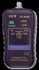 YC-6420  光源表.使用紅外線 LED,波長范圍: 1300nm,頻率選擇模式: 270Hz / 1KHz / 2KHz /CW.輸出功率: CW-18dBm.光功率輸出不確度:±0.5dB.穩(wěn)定度(25℃ & 5分鐘熱機(jī)):0.1dB / 8hrs. 
 
