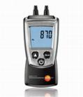 testo 510  差壓儀 0～100 hPa差壓測(cè)量，顯示滿量程的壓力值，溫度補(bǔ)償，背部帶磁鐵，便于放置  連接皮托管，測(cè)量風(fēng)速（產(chǎn)品不包括皮托管） 空氣密度補(bǔ)償

