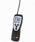 testo 425熱敏風(fēng)速儀，固定連接風(fēng)速探頭，帶伸縮式手柄（最長(zhǎng)820mm），可同時(shí)測(cè)量溫度；包括電池和標(biāo)定證書(shū)。熱敏風(fēng)速探頭量程：0～+20 m/s
 