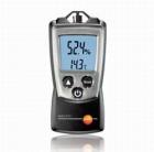 testo 610 溫濕度儀 溫度量程：-10～+50℃，分辨率：0.1℃，精度： ±0.5℃，濕度量程：0～100%RH，分辨率：0.1%RH，精度：±2.5%RH (+5～+95%RH) 
   
