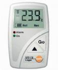  testo 177-T2電子溫度記錄儀，1通道，帶內(nèi)置傳感器，可快速瀏覽當(dāng)前讀數(shù)、儲(chǔ)存讀數(shù)、最大值/最小值、以及超過限值的次數(shù)。NTC(溫度)-40.0 ... 70.0 °C
 