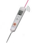 testo 826-T4兩用紅外溫度儀，帶激光瞄準(zhǔn)和報警功能紅外 (溫度)：-50.0 ... 400.0 °C/-60.0 ... 750.0 °F

 