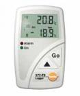 testo 177-T3溫度電子記錄儀，可同時(shí)記錄3個(gè)溫度值，適用于無(wú)間斷記錄運(yùn)輸或生產(chǎn)過(guò)程中的冷藏柜內(nèi)的溫度。NTC(溫度)：-40.0...70.0 °C； NTC2(溫度)：-40.0...120.0 °C
 
 