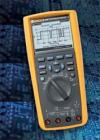 Fluke 287 真有效值電子記錄多用表  超大 50,000 計(jì)數(shù)、? VGA 顯示屏，具有白色背光。 同時(shí)可以顯示多組測(cè)量信息?？梢詼y(cè)量高達(dá) 10A 的電流（20 A，持續(xù) 30 秒；10A，連續(xù)測(cè)量） 100 mF 電容量程   溫度功能

