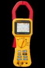 Fluke 345 電能質(zhì)量鉗型表全面融合了電能分析儀、電能質(zhì)量記錄儀以及鉗型表的強(qiáng)大功能,無(wú)需切斷電路即可測(cè)量交流電流（最高 1400 A）和直流電流（最高 2000 A）