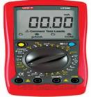 UT58E 數(shù)字萬(wàn)用表  直流電壓:200mV-1000V;交流電壓:2V-1000V;直流電流:2mA-20A;交流電流:20mA-20A;電阻:200W-200MW;頻率:20KHz;電容:2nF-20mF;攝氏溫度:-40℃∽1000℃
 
