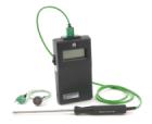 Elcometer 213數(shù)字式溫度計(jì)使用K型熱電偶，應(yīng)用廣泛，測(cè)量簡(jiǎn)單、快速。測(cè)量溫度范圍在-50~850℃之間（最高溫度取決于探頭類型），高精確度和分辨率，溫度響應(yīng)快速。 
