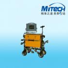 詳細(xì)信息
GCT-8型數(shù)字鋼軌探傷儀簡介
GCT-8型鋼軌超聲波探傷儀，是我所最近研制的新一代數(shù)字化手推車式鋼軌超聲波探傷設(shè)備。適宜于探測國產(chǎn)、
進(jìn)口的鋼軌中的各種缺陷。
該儀器具有８路獨立的發(fā)射、接收通道，其中7個通道用于鋼軌探傷，1個通道用于校對傷損或作為焊縫探傷儀、
use，一臺探傷儀可同時獲得鋼軌探傷、焊縫探傷功能，具有 非常高高的性能價格比。 
本儀器在鋼軌探傷儀中首創(chuàng)了B型顯示功能，真正實現(xiàn)直觀易懂的超聲波探傷；本儀器同時具有波形記憶、本機(jī)直
接回放或通過U盤將存貯的探傷數(shù)據(jù)傳遞到微機(jī)回放功能，并具有自動記錄探傷作業(yè)參數(shù)（黑匣子）功能，實現(xiàn)了
探傷作業(yè)的微機(jī)化管理；另外儀器還具有探傷靈敏度自動控制、探頭自動檢測功能，有效地保證探傷質(zhì)量，防止
漏探事故。該儀器執(zhí)行TB/T 2340-2000《多通道Ａ型顯示鋼軌超聲波探傷儀技術(shù)條件》
