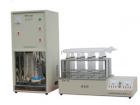 技術(shù)指標(biāo)  Specifications  

測定范圍：含氮量0.05%-90%；                                                   

精  度：相對差≤2%，平行差≤0.2%

測定時間：消化45分鐘左右（視樣品含氮量而定）， 蒸餾6分鐘左右

電  源：AC220V/50 Hz

功  率：消化器（四孔）1200W    （八孔）2400W        

體  積：04消化器650×220×150

        08消化器730×300×150

        蒸 餾 器380×330×740單位（mm）

