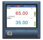 VX6000R 12路萬能輸入彩屏無紙記錄儀，可輸入標(biāo)準(zhǔn)電流、標(biāo)準(zhǔn)電壓、頻率、毫伏、熱電偶、熱電阻等信號。具有傳感器隔離配電輸出、繼電器報(bào)警輸出、變送輸出、流量積算、溫壓補(bǔ)償、歷史數(shù)據(jù)轉(zhuǎn)存、打印以及遠(yuǎn)程通訊功能。
